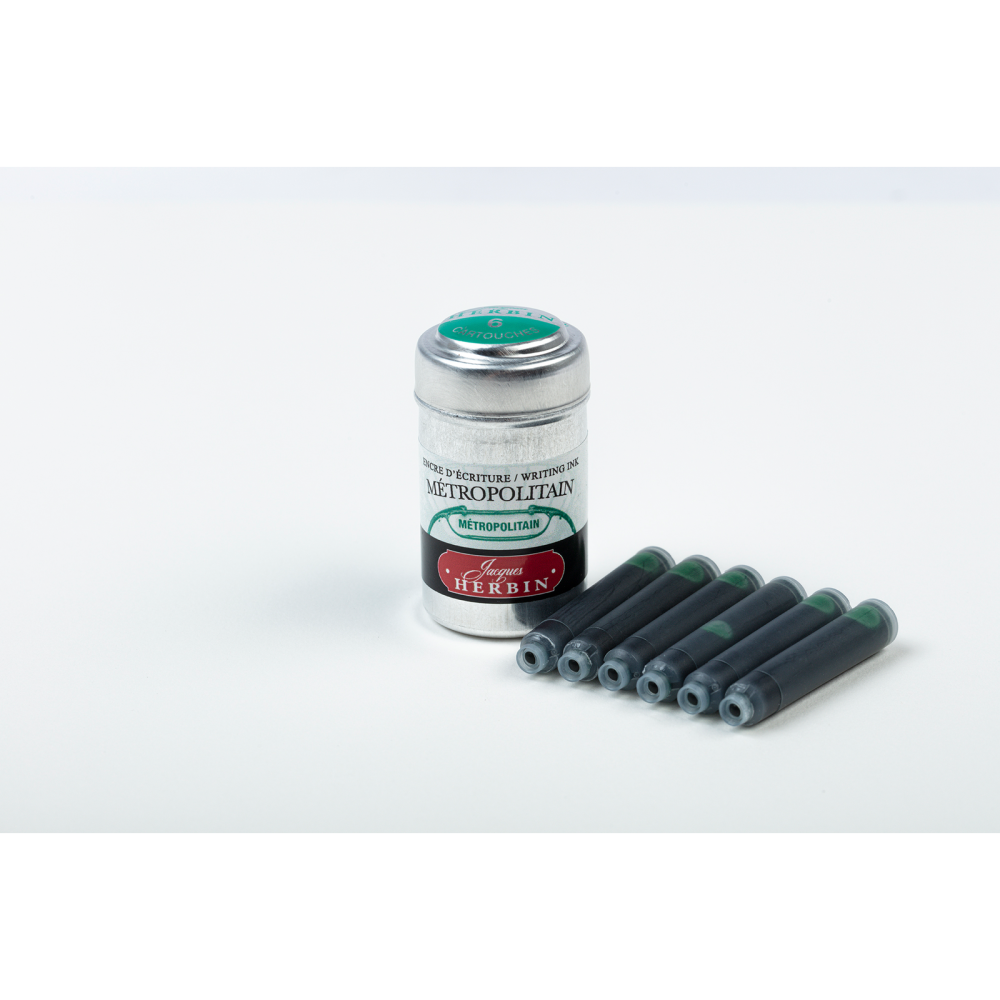 Ink cartridges - J.Herbin - Metropolitain 6 pcs