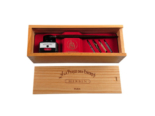 La Perle Noire calligraphy set - J.Herbin - 7 pcs
