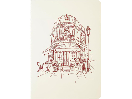 Ruled notebook Bistro Parisien A5 - J.Herbin - 120 g