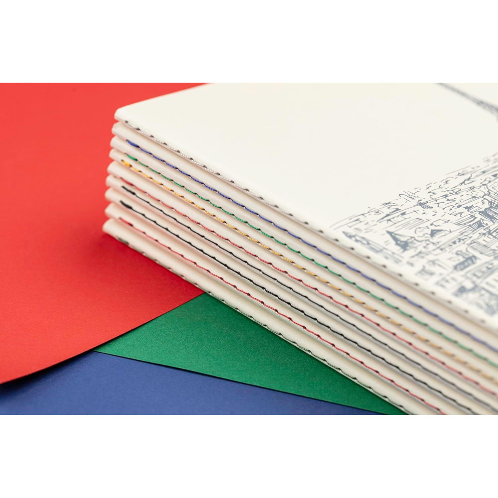 Ruled notebook Fontaine des Quatre A5 - J.Herbin - 120 g