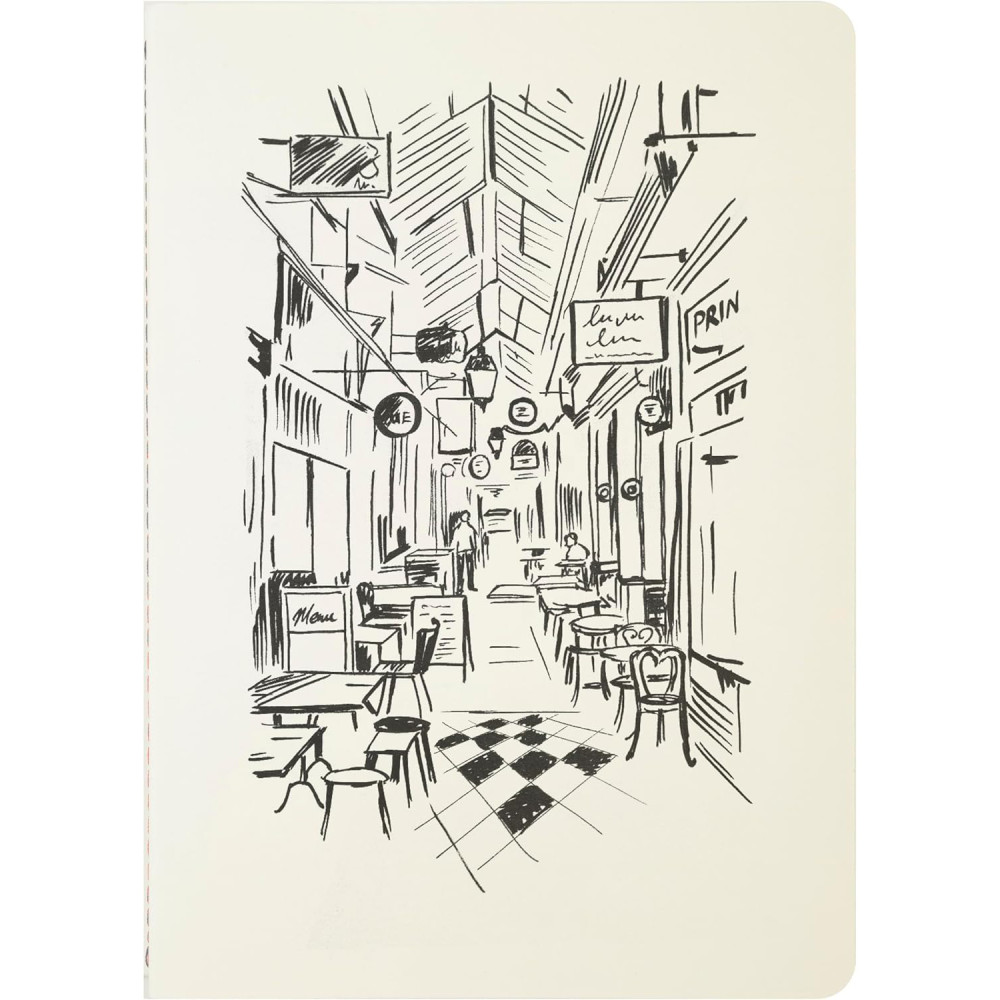 Notes w linie Passage des Panoramas A5 - J.Herbin - 120 g/m2