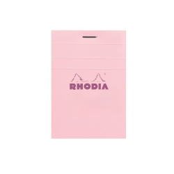Notes w kratkę No.11 A7 - Rhodia - Pink 80 g/m2 80 ark.