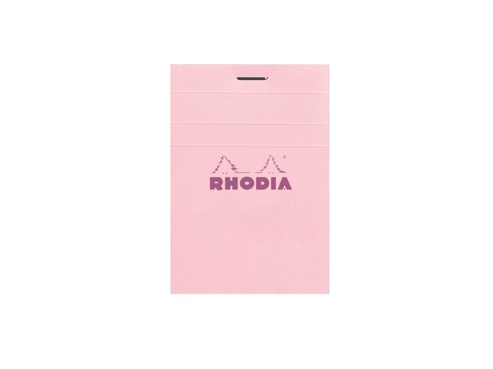 Squared notebook No.11 A7 - Rhodia - Pink 80 g/m2 80 sheets