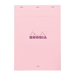 Notes w kratkę No.18 A4 - Rhodia - Pink 80 g/m2 80 ark.