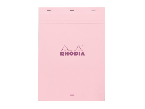 Notes w kratkę No.18 A4 - Rhodia - Pink 80 g/m2 80 ark.