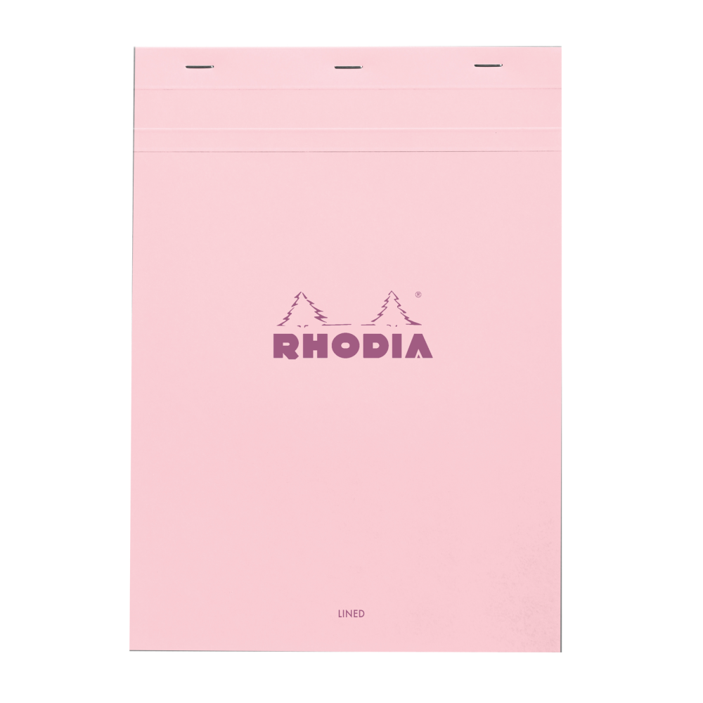 Notes w kratkę No.18 A4 - Rhodia - Pink 80 g/m2 80 ark.