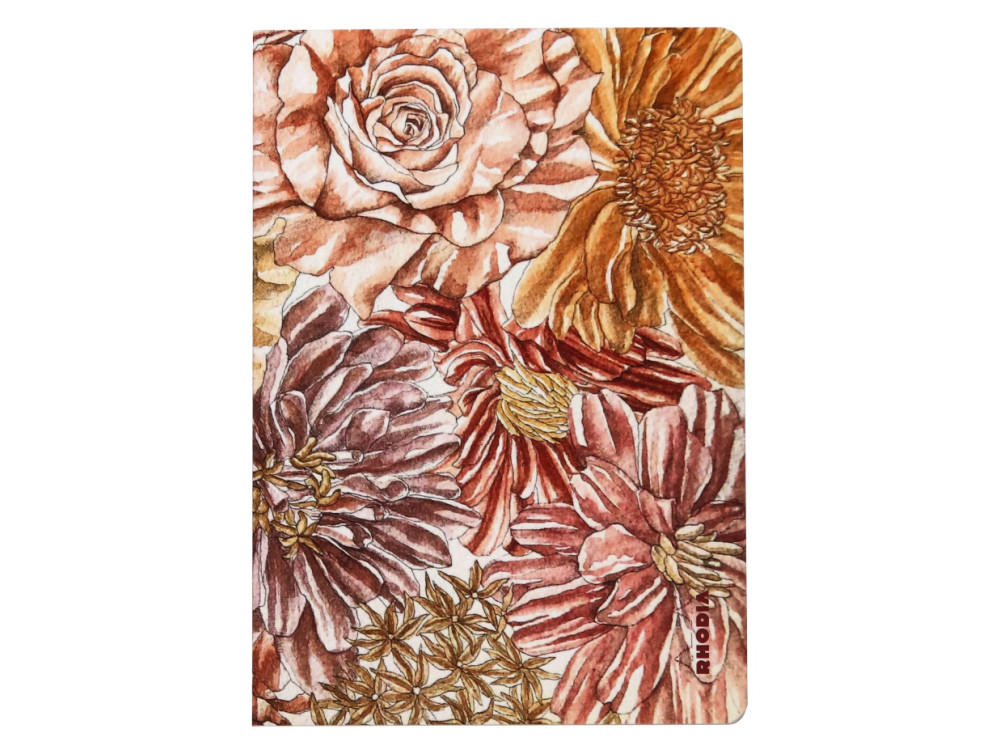 Ruled Bouquet notebook A5 - Rhodia - 80 g/m2 32 sheets