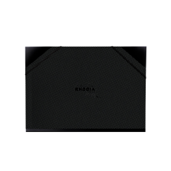 Textured drawing folder 32 x 45 cm - Rhodia - Black