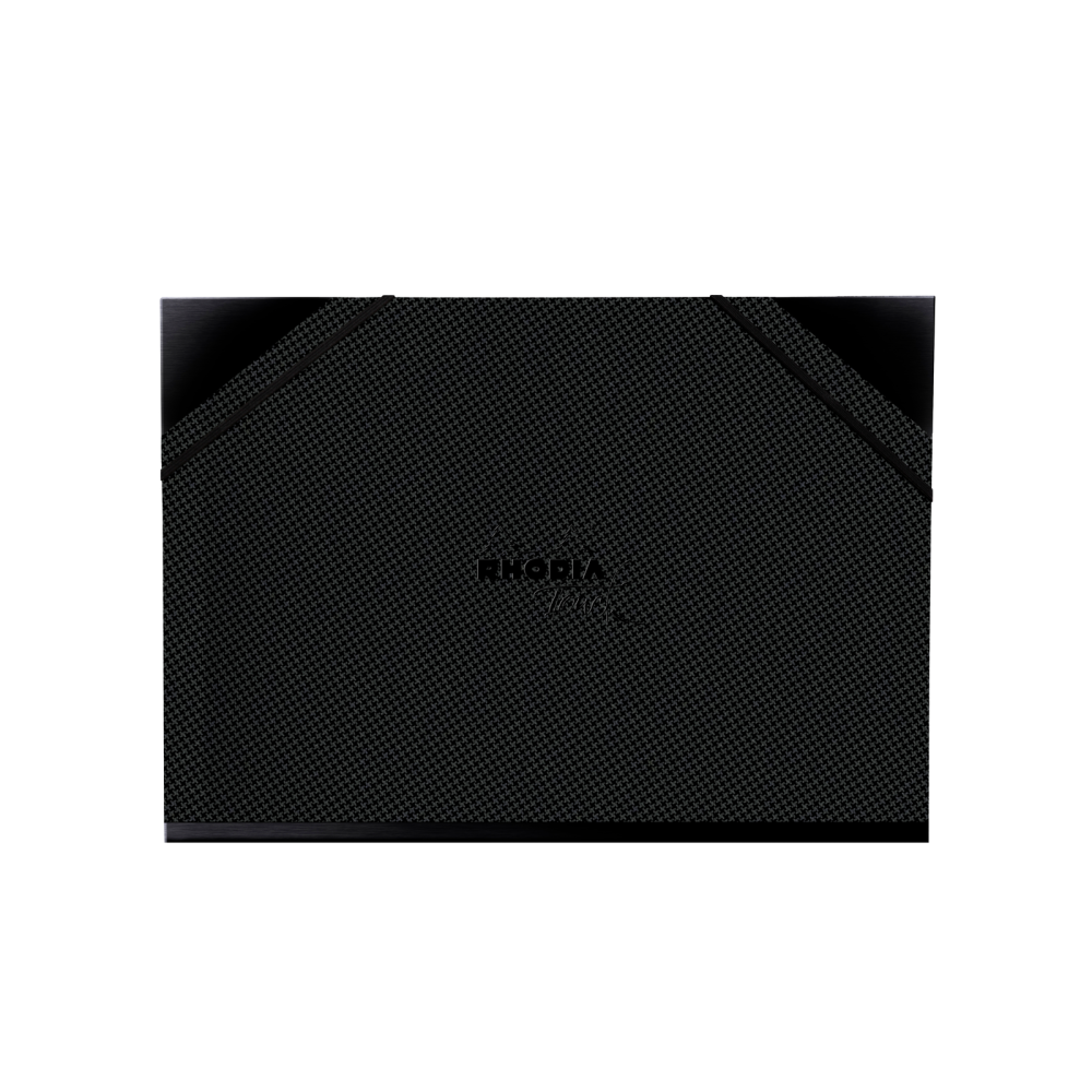 Teczka fakturowana na rysunki 32 x 45 cm - Rhodia - Black