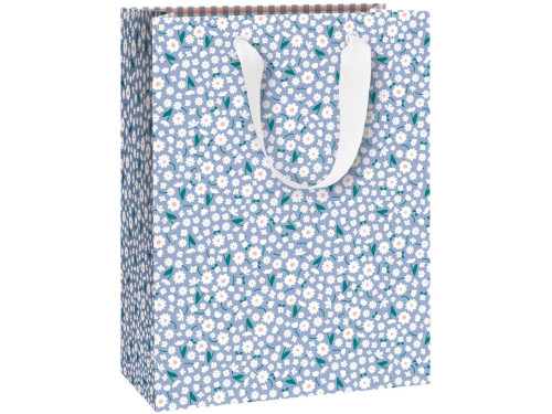 Torba prezentowa Samia - Stewo - niebieska 23 x 13 x 30 cm