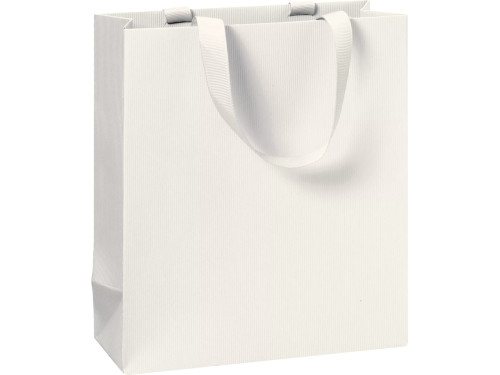 Paper gift bag One Colour - Stewo - Beige 18 x 8 x 21 cm