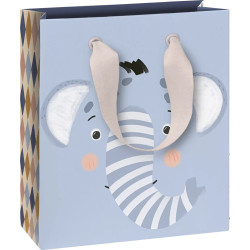 Paper gift bag Buba - Stewo - Blue 18 x 8 x 21 cm