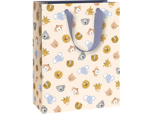 Paper gift bag Buba - Stewo - Beige 23 x 13 x 30 cm