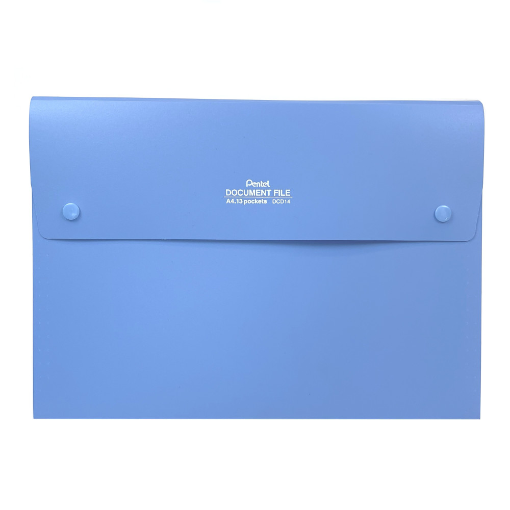 Document file organiser - Pentel - blue A4