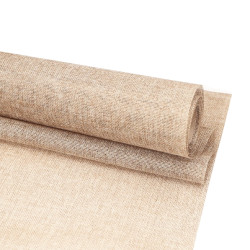 Bieżnik jutowy materiał dekoracyjny - naturalny jasny 48 cm x 4,5 m