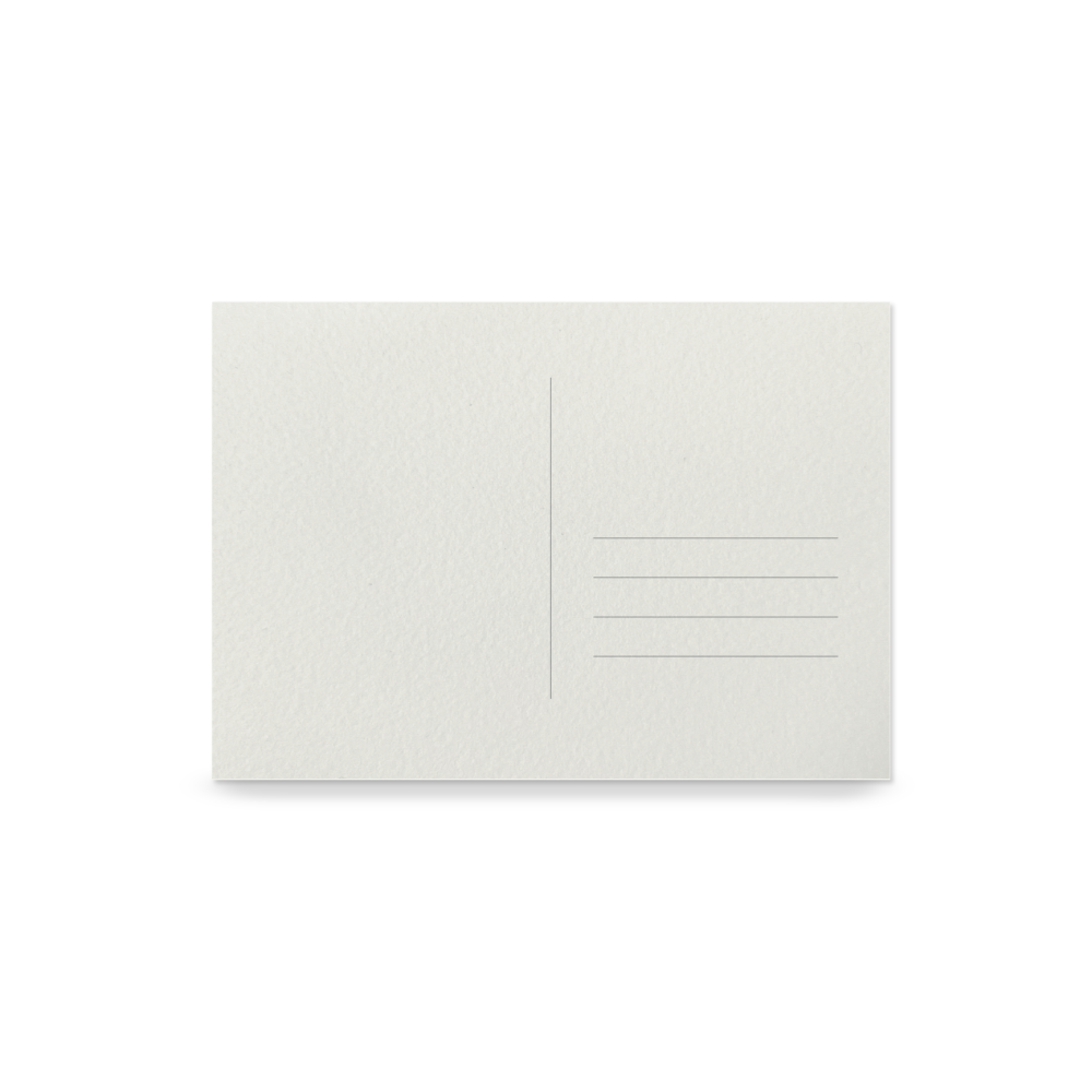 100% Cotton bookmark paper pad - PaperConcept - 15 x 10,5 cm 300 g 15 sheets