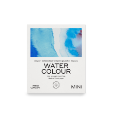 100% Cotton paper pad - PaperConcept - 9 x 10,5 cm 300 g 15 sheets