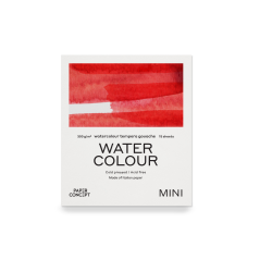 Watercolour paper pad - PaperConcept - cold press 9 x 10,5 cm 300 g 15 sheets