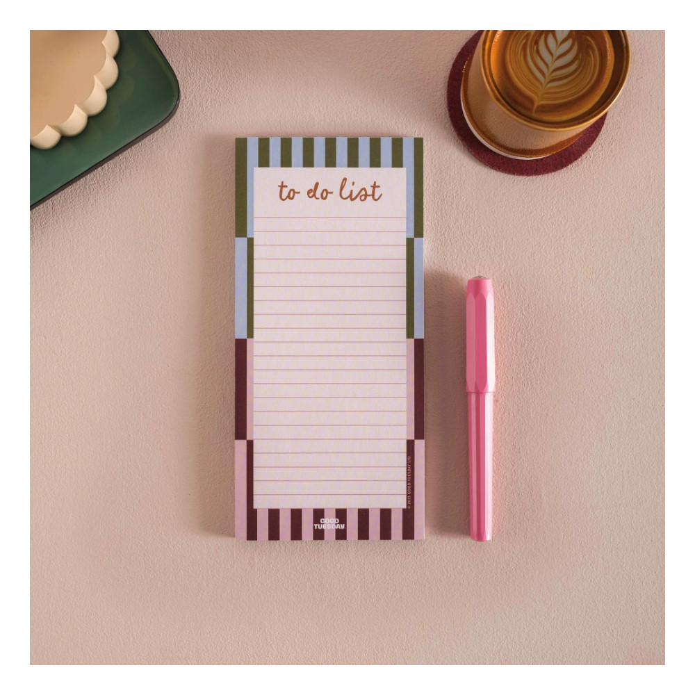 Planer To Do List Boho Nouveau 21 x 9,9 cm - Good Tuesday