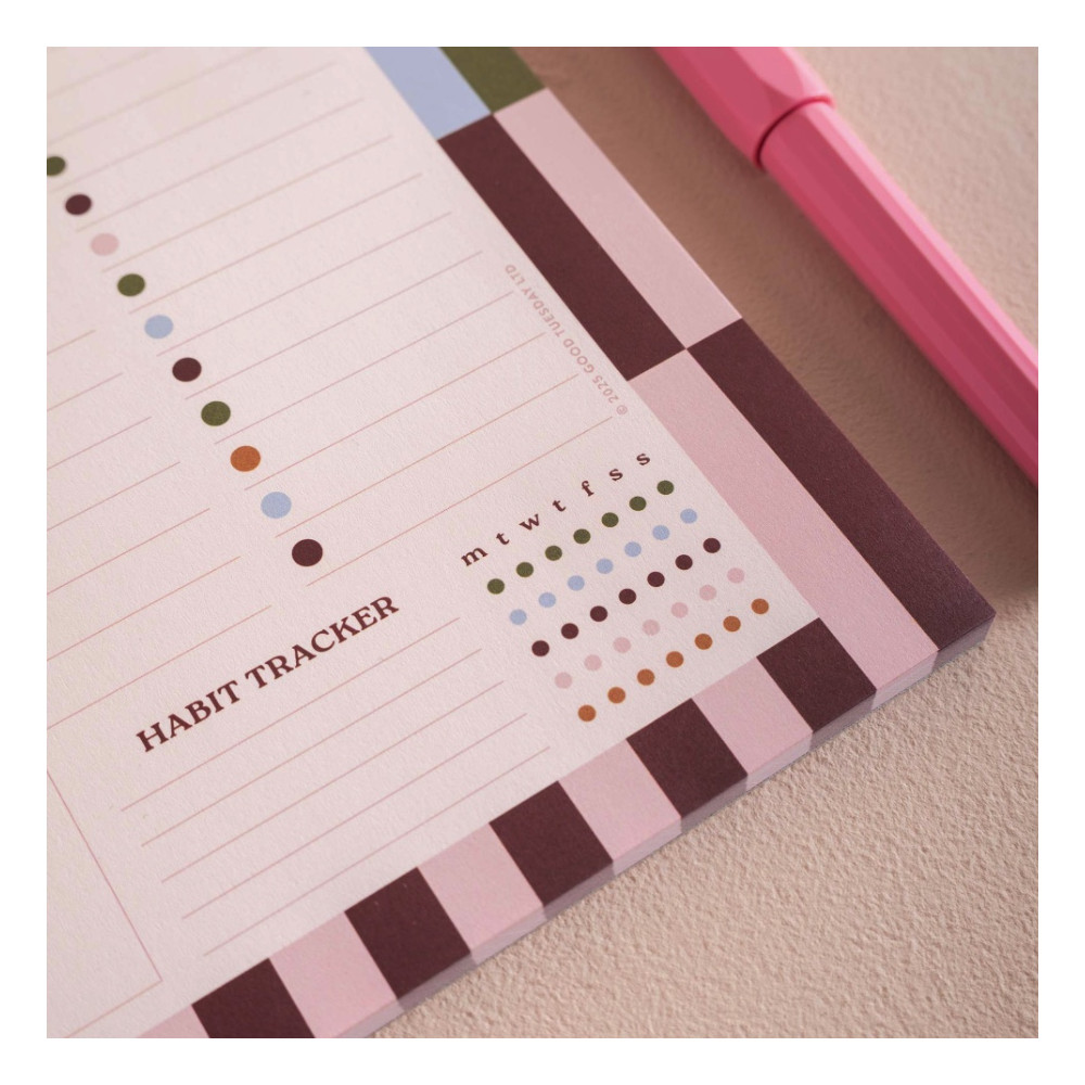 Weekly Planner Pad Boho Nouveau A4 - Good Tuesday