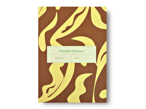 Weekly undated planner Marfa No.1 A5 - The Completist.