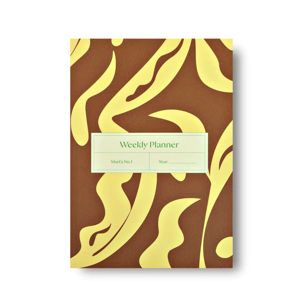 Planer tygodniowy niedatowany Marfa No.1 A5 - The Completist.