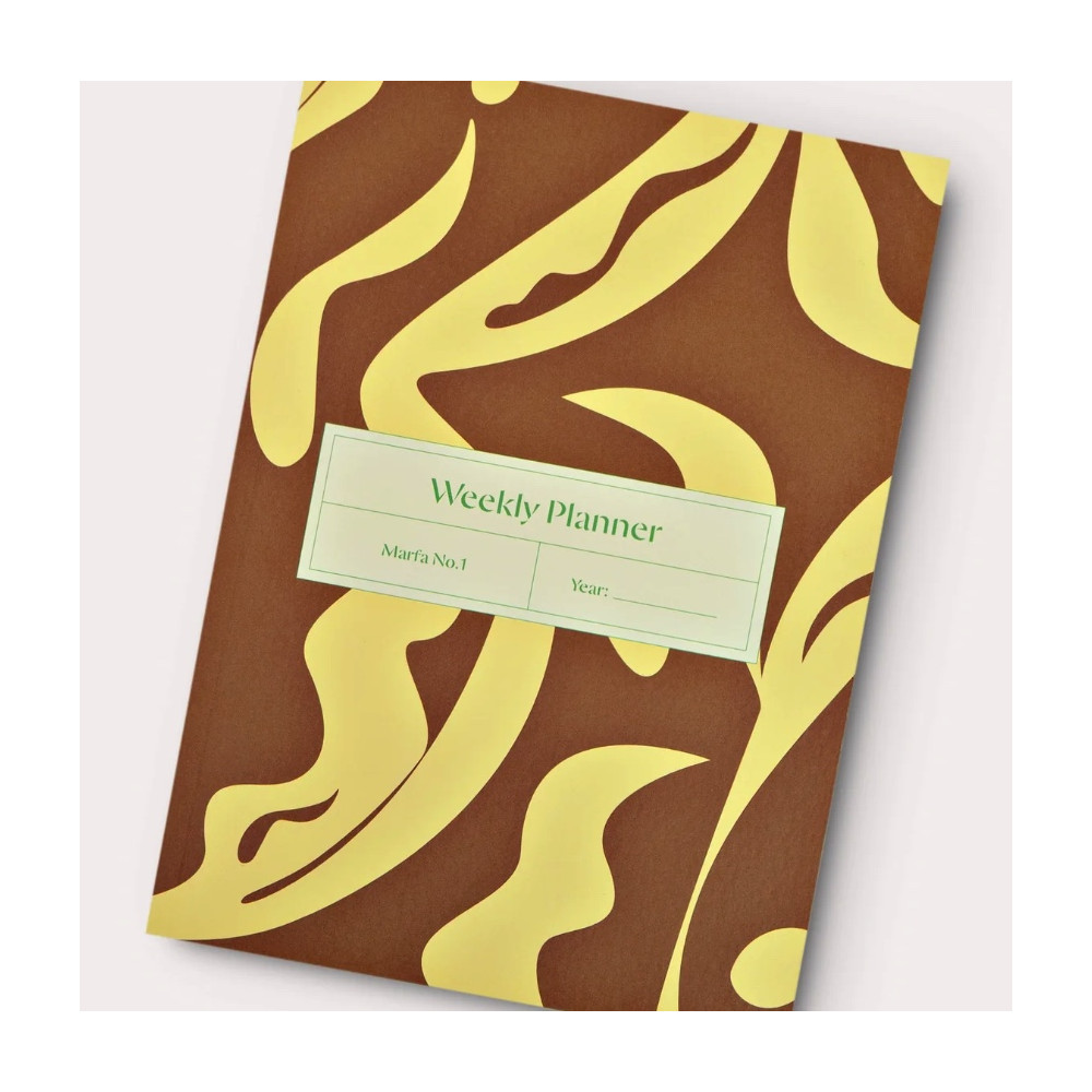 Weekly undated planner Marfa No.1 A5 - The Completist.