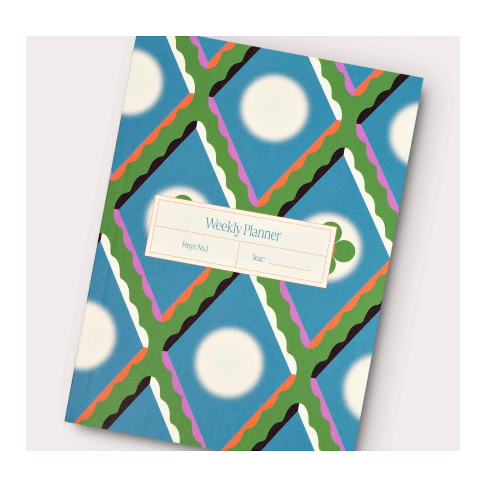 Weekly undated planner Freya No.1 A6 - The Completist.