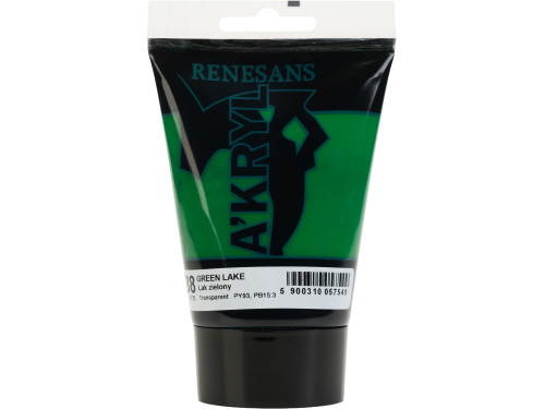 Farba akrylowa A'kryl - Renesans - 88 lak zielony 100 ml