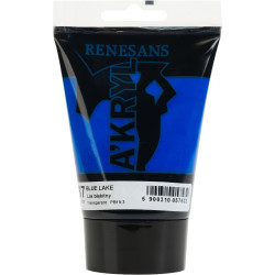 Acrylic A'kryl paint - Renesans - 87 blue lake 100 ml