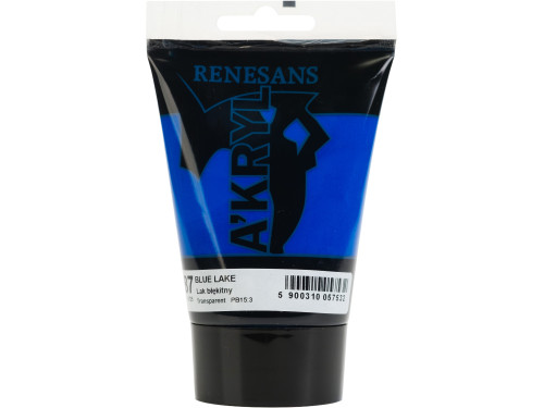 Farba akrylowa A'kryl - Renesans - 87 lak błękitny 100 ml