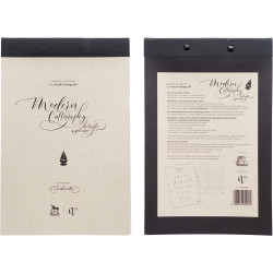 Modern Calligraphy Practice Workbook A4 - Renesans