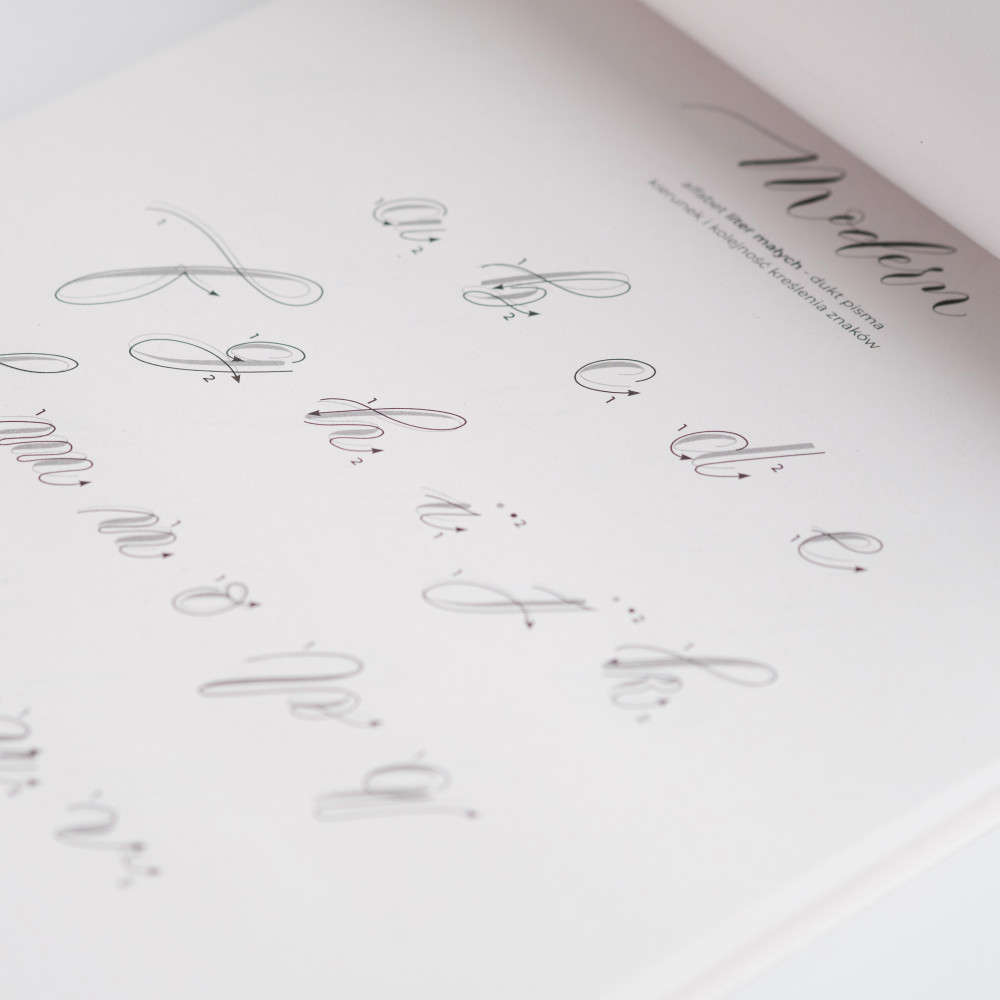 Modern Calligraphy Practice Workbook A4 - Renesans