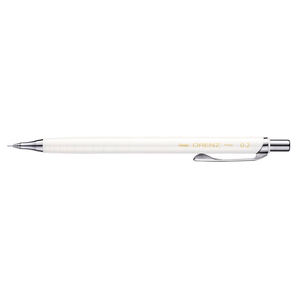 Ołówek automatyczny Orenz - Pentel - biały, 0,2 mm