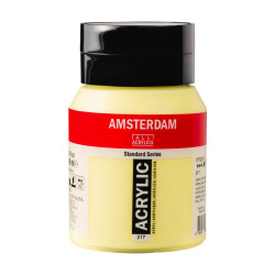 Farba akrylowa - Amsterdam - 217 Lemon Yellow 500 ml