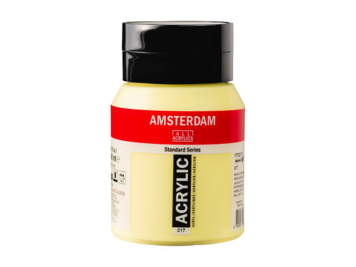 Acrylic paint - Amsterdam - 217 Lemon Yellow 500 ml