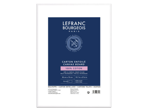 Painting board - Lefranc & Bourgeois - 50 x 70 cm