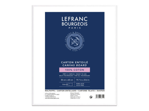 Painting board - Lefranc & Bourgeois - 50 x 60 cm