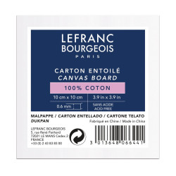 Painting board - Lefranc & Bourgeois - 10 x 10 cm