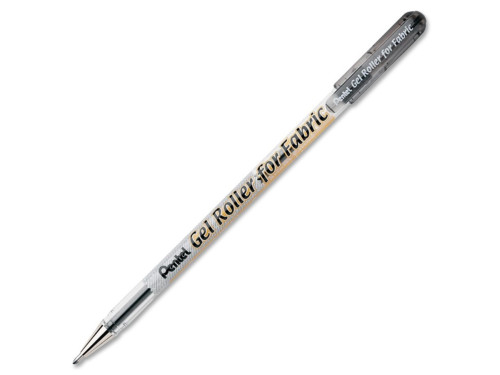 Pentel Gel Roller for Fabric - Black