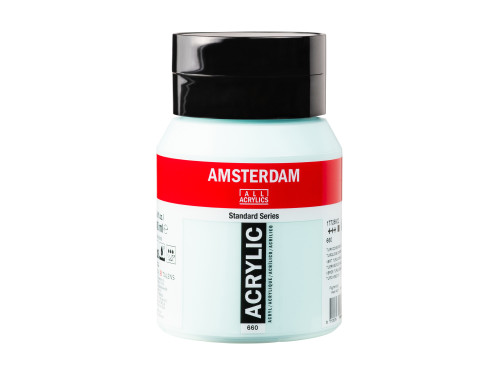 Acrylic paint - Amsterdam - 660 Turquoise Green 500 ml