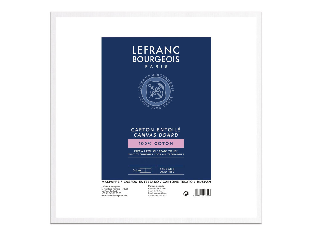 Painting board - Lefranc & Bourgeois - 40 x 40 cm