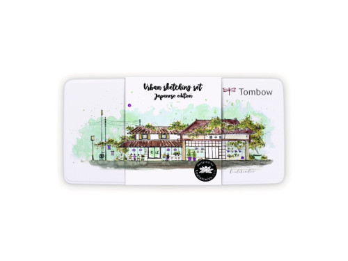 Urban Sketching Set Japan Edition - Tombow - 8 pcs.