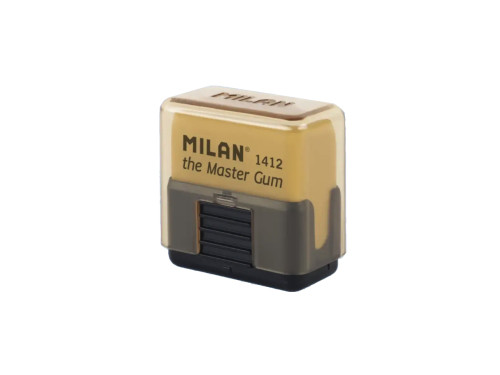 Gumka ołówkowa Master Gum w etui - Milan - kremowa