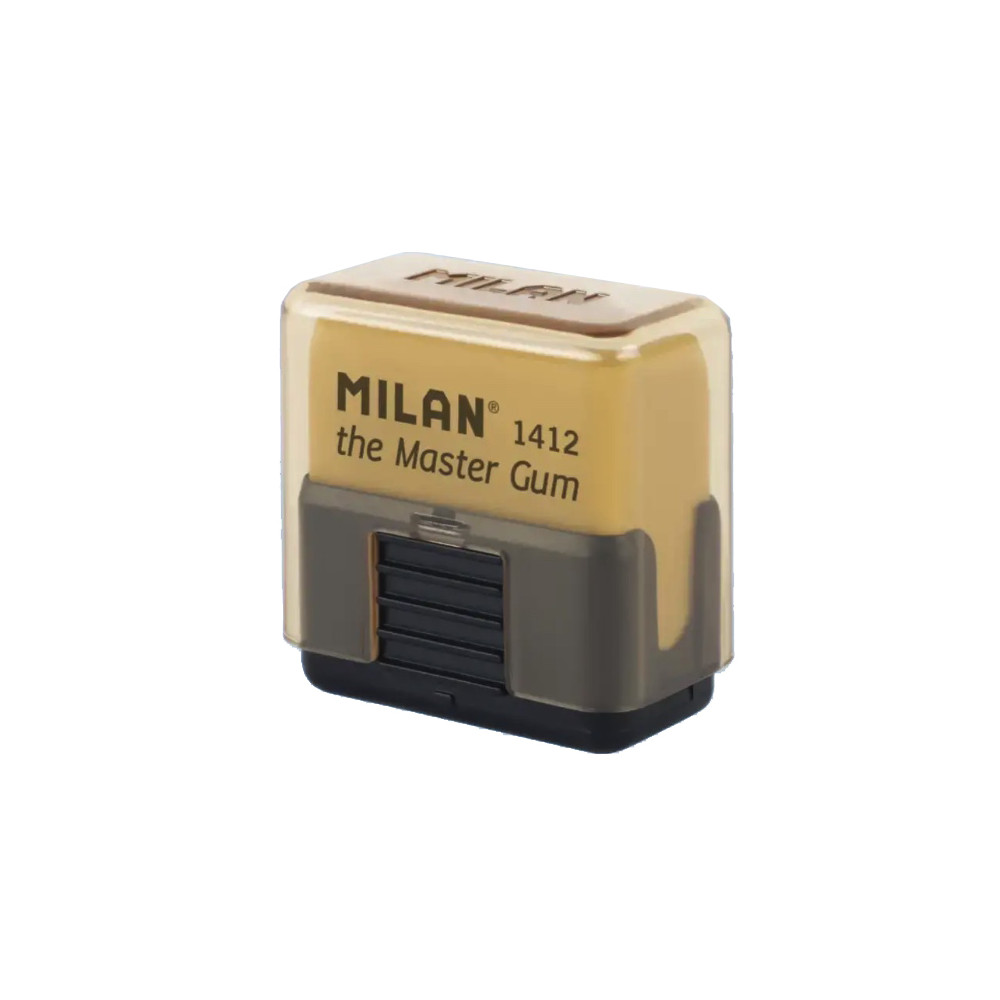 Gumka ołówkowa Master Gum w etui - Milan - kremowa