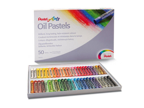 Pastele olejne - Pentel - 50 kolorów