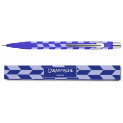 Ołówek mechaniczny 844 Mosaic z etui - Caran d'Ache - Royal Blue 0,5 mm