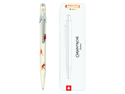 Długopis 849 Nina Cosford z etui - Caran d'Ache - Beige