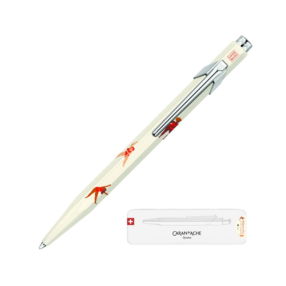 Długopis 849 Nina Cosford z etui - Caran d'Ache - Beige