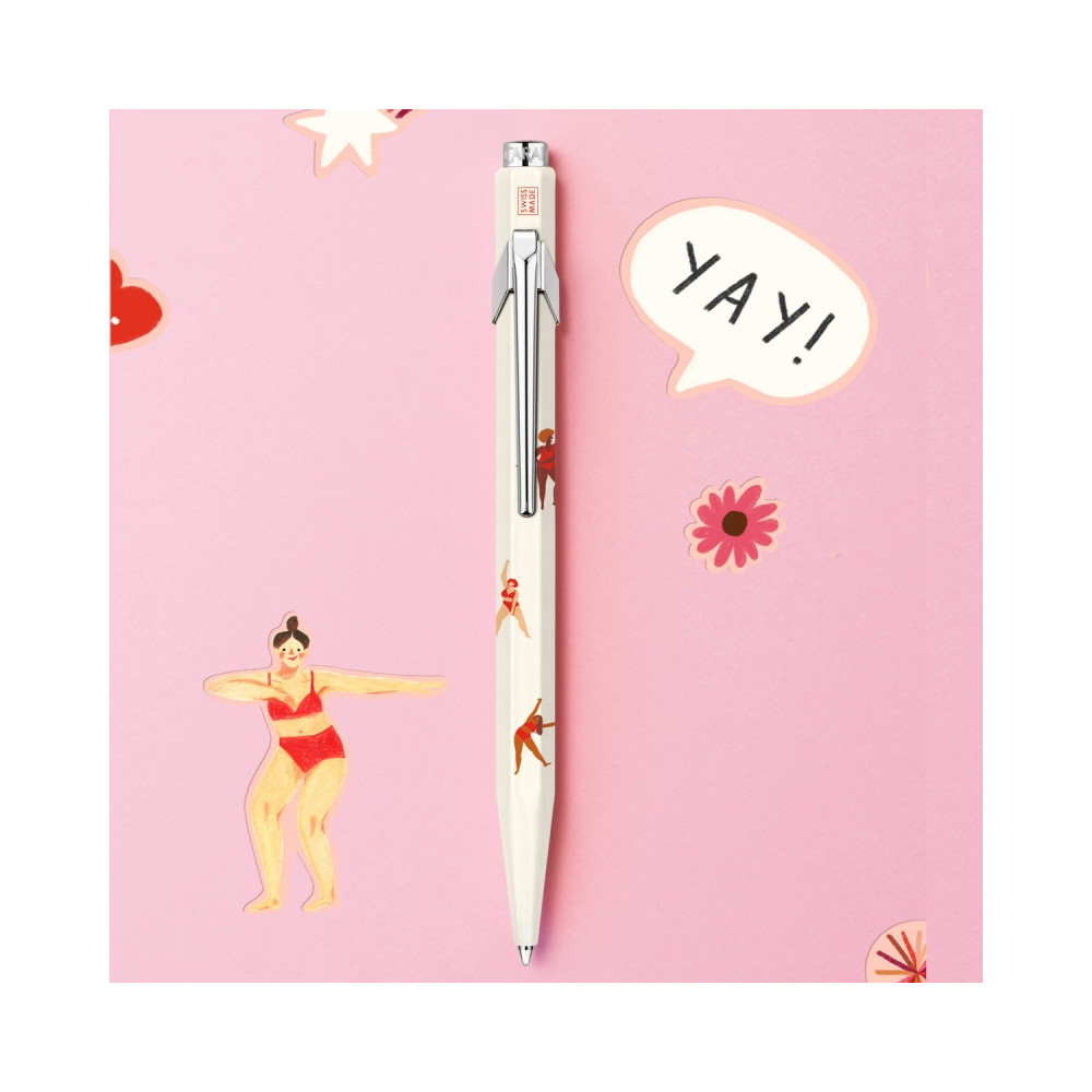 Długopis 849 Nina Cosford z etui - Caran d'Ache - Beige